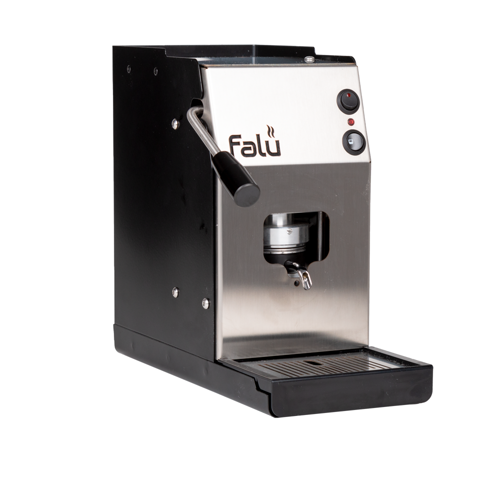 Falu - braccio singolo inox liscio-4